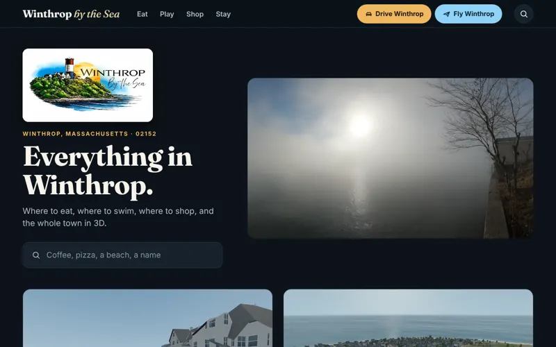 Winthrop by the Sea website